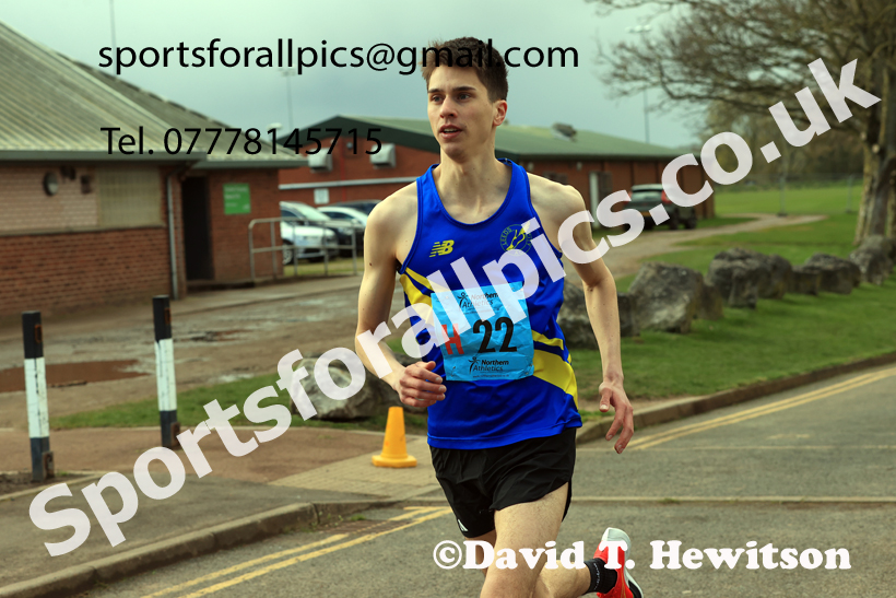 Senior Mens 12 Stage Road Relay, 2026 Northern Mens 12 and Womens 6 Stage Road Relays and Young Athletes 5k, Sheepmount Stadium, Carlisle. Photo: David T. Hewitson/Sports for All Pics